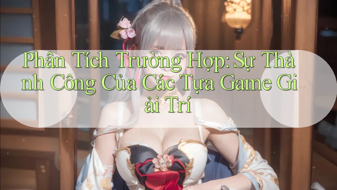 Phân Tích Trường Hợp: Sự Thành Công Của Các Tựa Game Giải Trí