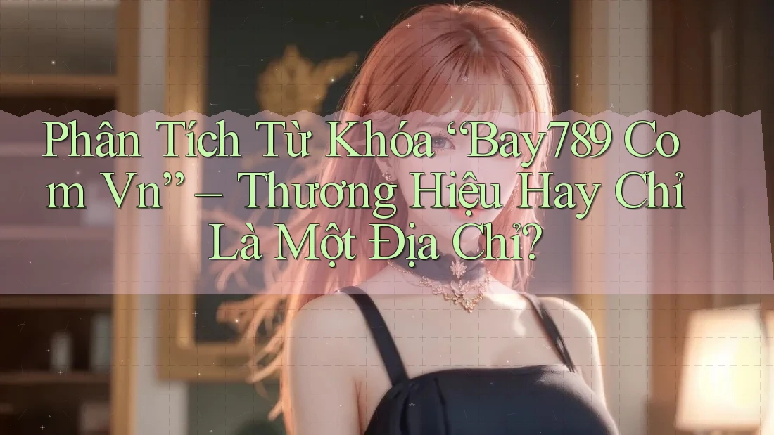 Phân Tích Từ Khóa “Bay789 Com Vn” – Thương Hiệu Hay Chỉ Là Một Địa Chỉ? Phân Tích Từ Khóa “Bay789 Com Vn” – Thương Hiệu Hay Chỉ Là Một Địa Chỉ?