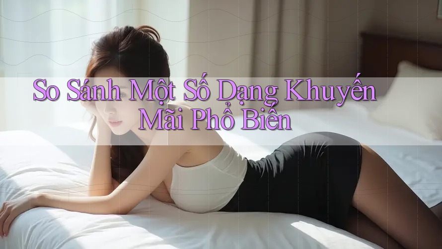 So Sánh Một Số Dạng Khuyến Mãi Phổ Biến So Sánh Một Số Dạng Khuyến Mãi Phổ Biến