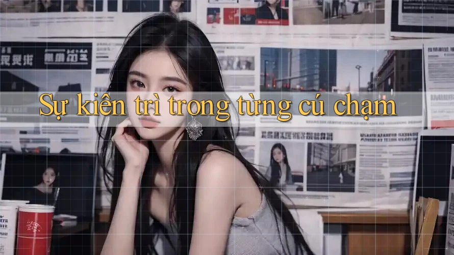 Sự kiên trì trong từng cú chạm Sự kiên trì trong từng cú chạm
