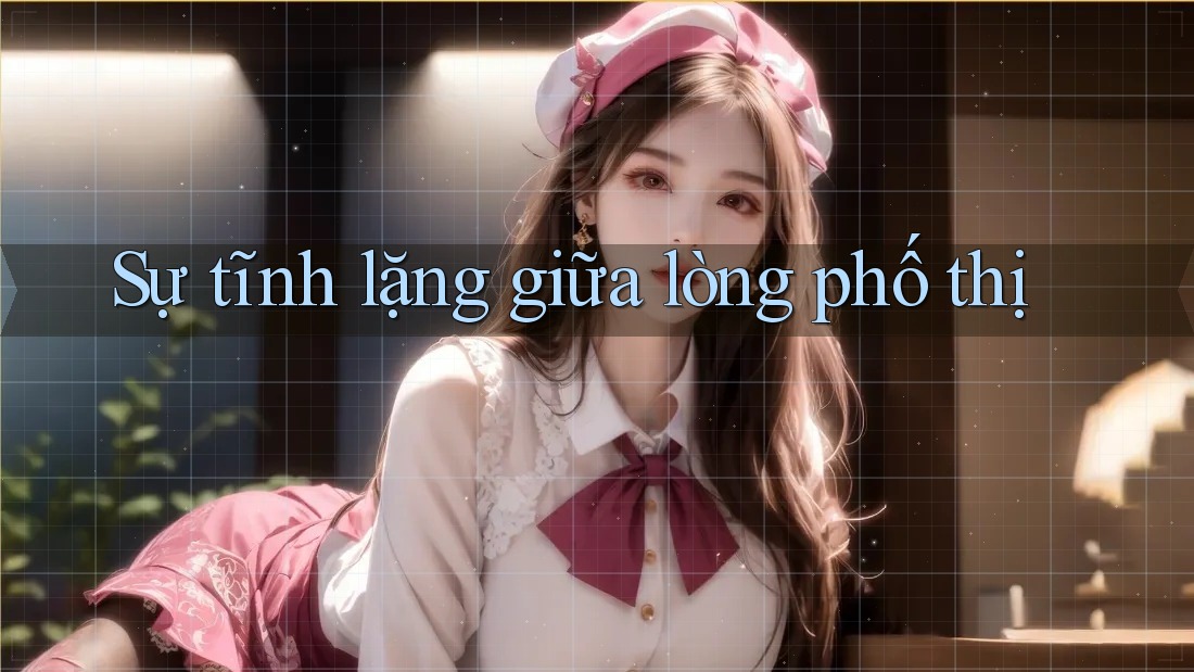 Sự tĩnh lặng giữa lòng phố thị Sự tĩnh lặng giữa lòng phố thị
