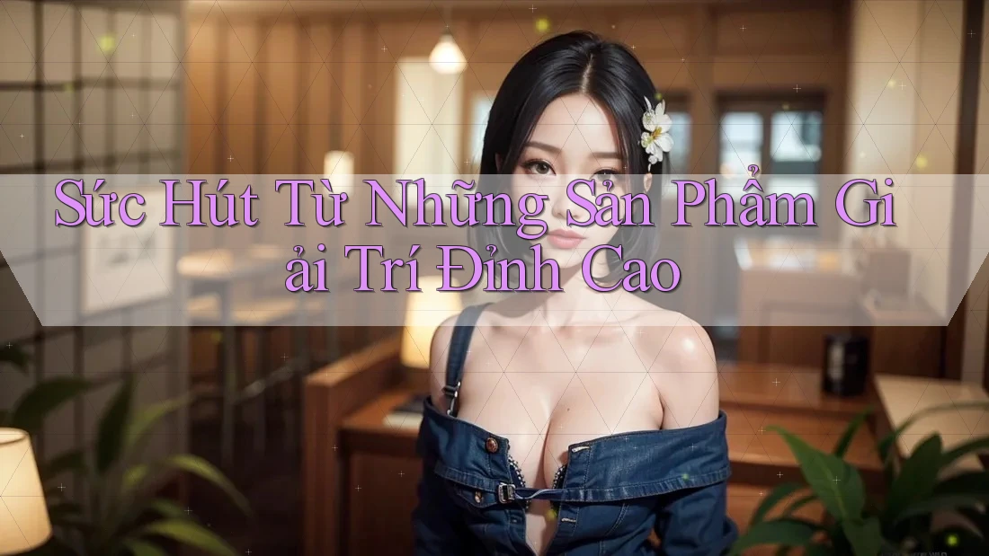 Sức Hút Từ Những Sản Phẩm Giải Trí Đỉnh Cao Sức Hút Từ Những Sản Phẩm Giải Trí Đỉnh Cao