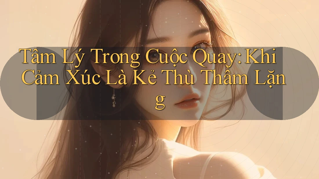 Tâm Lý Trong Cuộc Quay: Khi Cảm Xúc Là Kẻ Thù Thầm Lặng Tâm Lý Trong Cuộc Quay: Khi Cảm Xúc Là Kẻ Thù Thầm Lặng