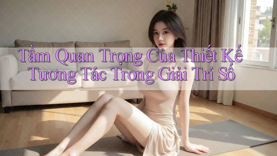 Tầm Quan Trọng Của Thiết Kế Tương Tác Trong Giải Trí Số
