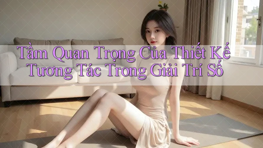 Tầm Quan Trọng Của Thiết Kế Tương Tác Trong Giải Trí Số