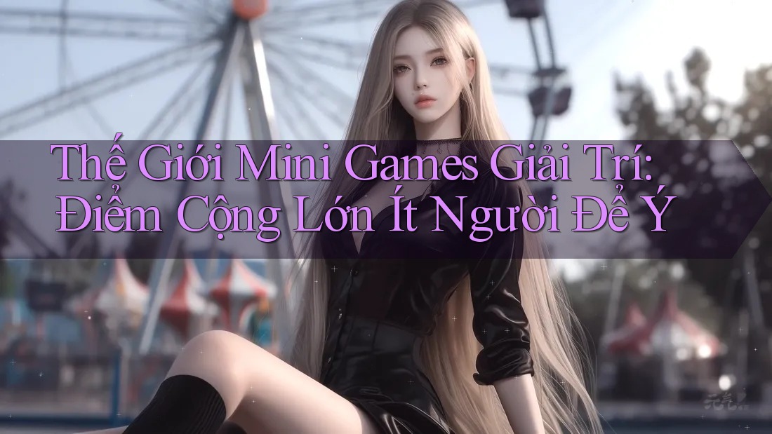 Thế Giới Mini Games Giải Trí: Điểm Cộng Lớn Ít Người Để Ý Thế Giới Mini Games Giải Trí: Điểm Cộng Lớn Ít Người Để Ý