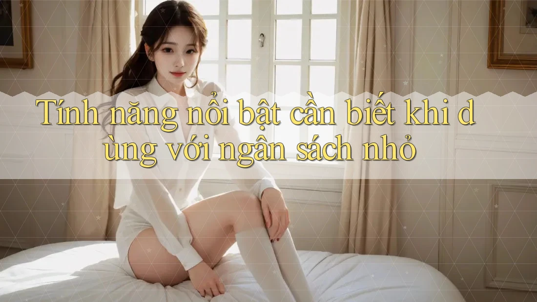 Tính năng nổi bật cần biết khi dùng với ngân sách nhỏ