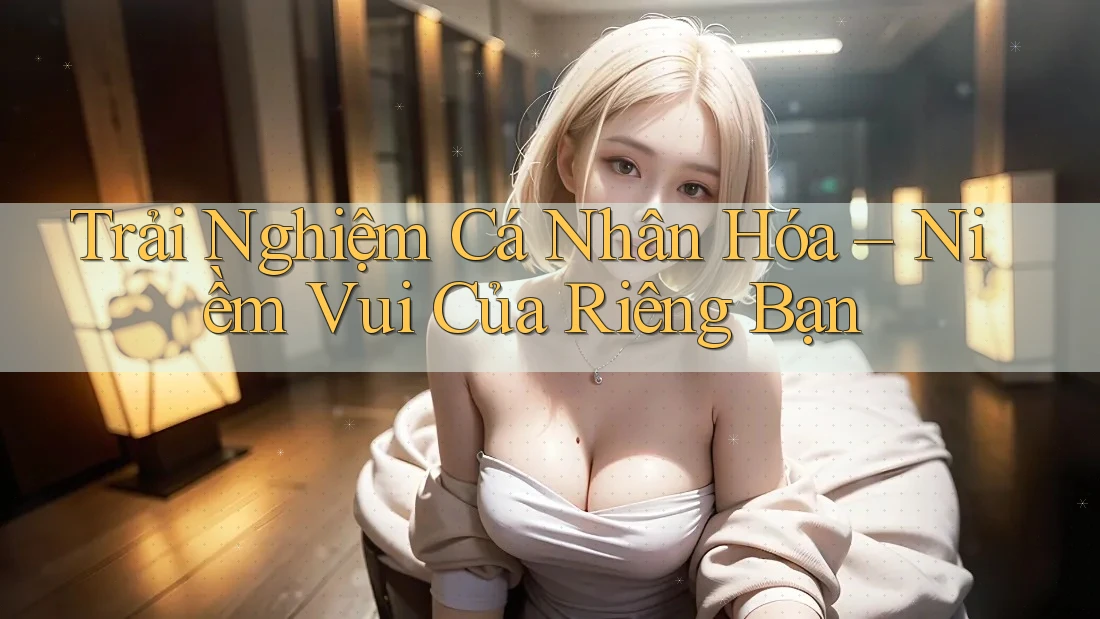 Trải Nghiệm Cá Nhân Hóa – Niềm Vui Của Riêng Bạn Trải Nghiệm Cá Nhân Hóa – Niềm Vui Của Riêng Bạn