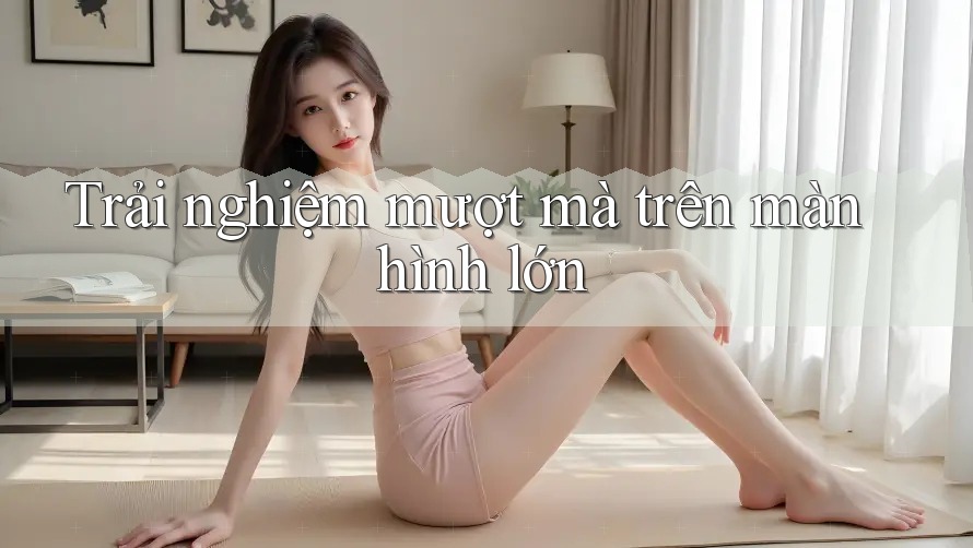 Trải nghiệm mượt mà trên màn hình lớn