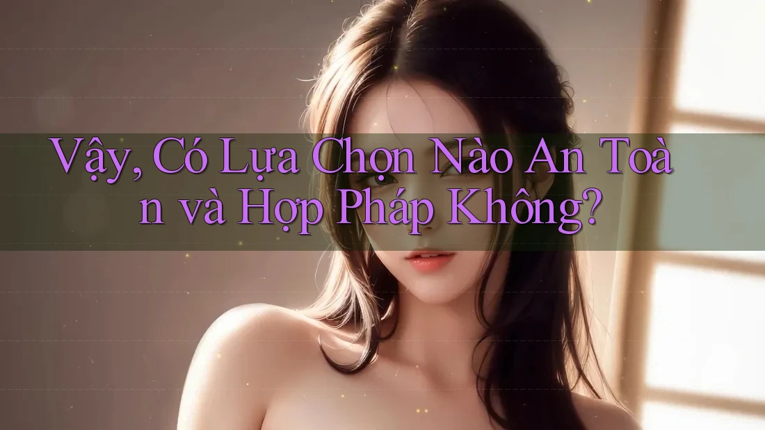 Vậy, Có Lựa Chọn Nào An Toàn và Hợp Pháp Không? Vậy, Có Lựa Chọn Nào An Toàn và Hợp Pháp Không?