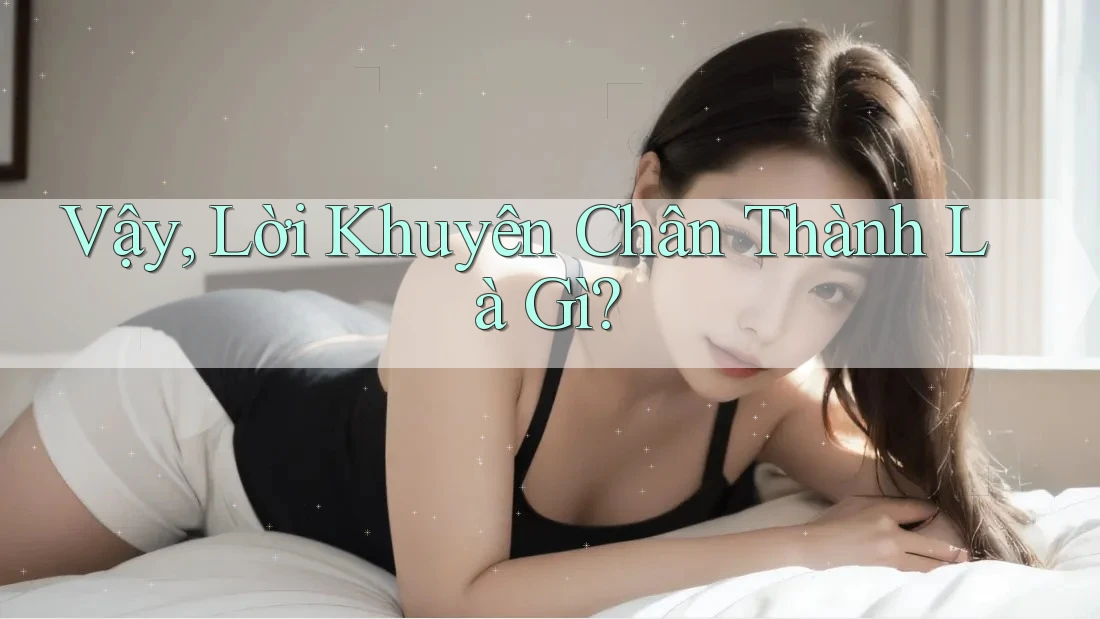 Vậy, Lời Khuyên Chân Thành Là Gì? Vậy, Lời Khuyên Chân Thành Là Gì?