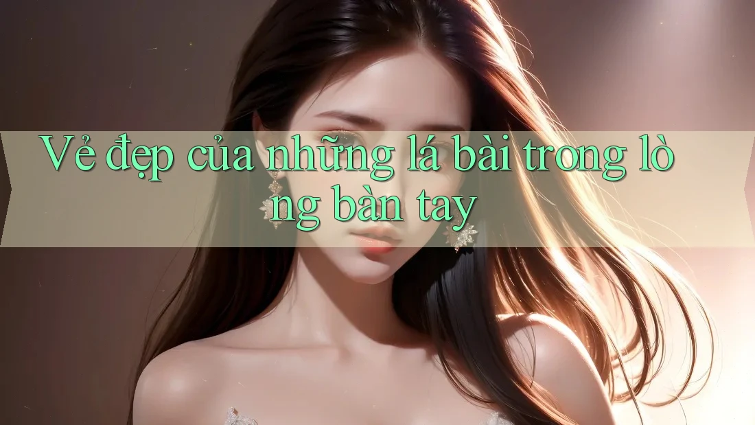 Vẻ đẹp của những lá bài trong lòng bàn tay
