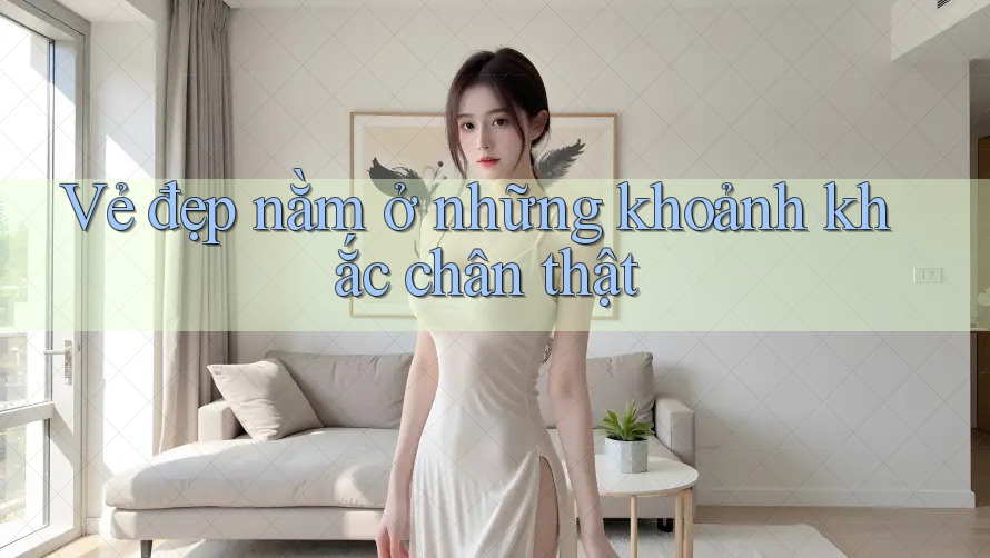 Vẻ đẹp nằm ở những khoảnh khắc chân thật Vẻ đẹp nằm ở những khoảnh khắc chân thật