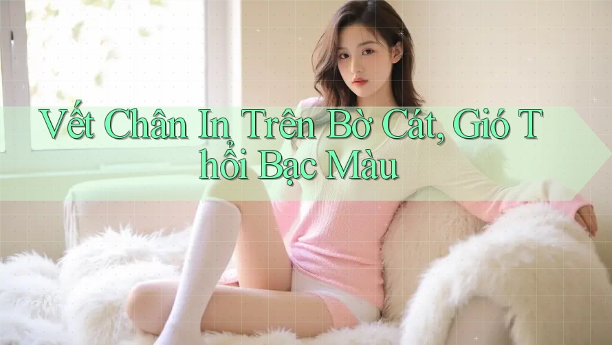 Vết Chân In Trên Bờ Cát, Gió Thổi Bạc Màu Vết Chân In Trên Bờ Cát, Gió Thổi Bạc Màu