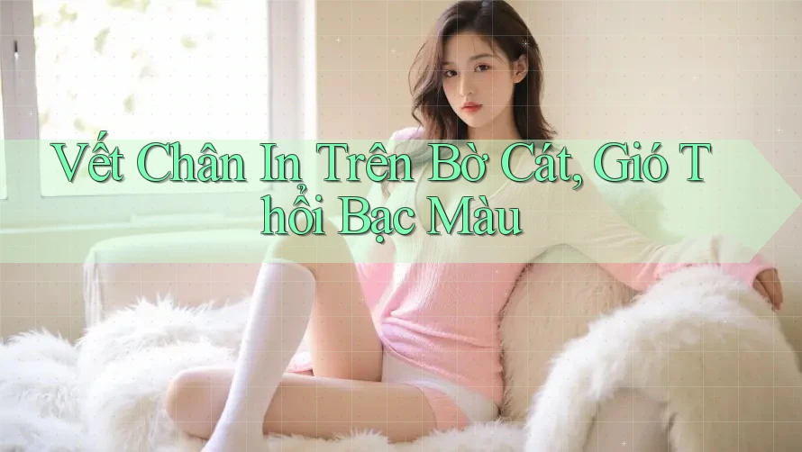 Vết Chân In Trên Bờ Cát, Gió Thổi Bạc Màu Vết Chân In Trên Bờ Cát, Gió Thổi Bạc Màu