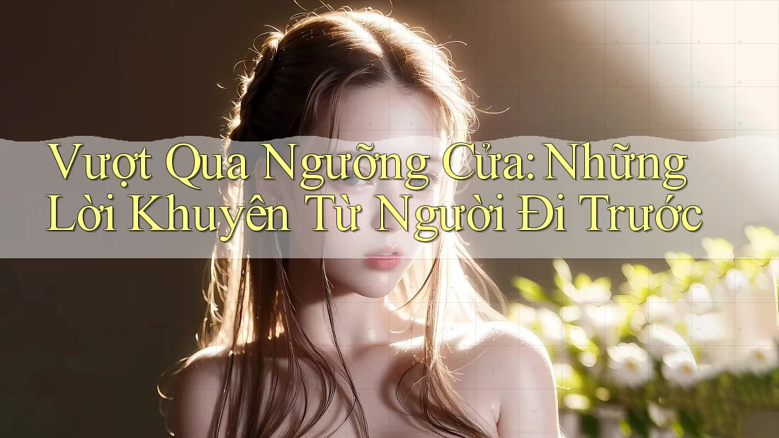Vượt Qua Ngưỡng Cửa: Những Lời Khuyên Từ Người Đi Trước